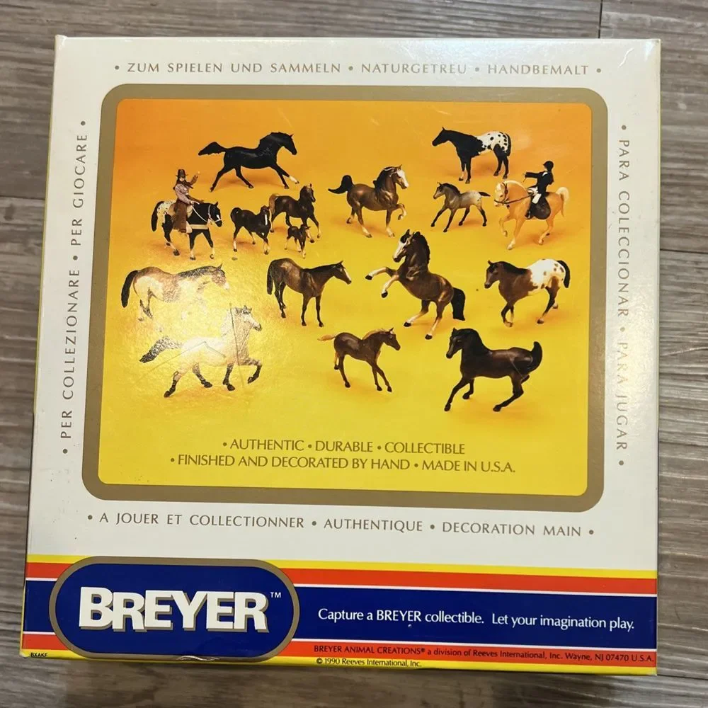 Breyer‎ Horse No. 999 Golden Joy Vintage 1990 Stock Horse Foal Mold - NOB